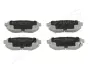 Комплект тормозных колодок, дисковый тормоз JAPANPARTS PP705AF (фото 1)