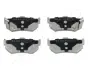 Комплект тормозных колодок, дисковый тормоз JAPANPARTS PP800AF (фото 1)