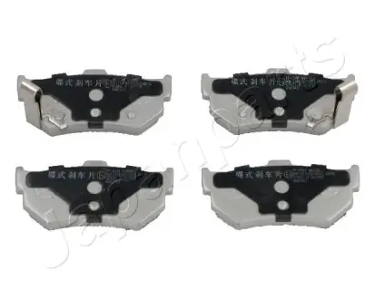 Комплект тормозных колодок, дисковый тормоз JAPANPARTS PP800AF