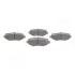 Комплект тормозных колодок, дисковый тормоз JAPANPARTS PP901AF (фото 2)