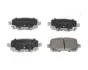 Комплект тормозных колодок, дисковый тормоз JAPANPARTS PP905AF (фото 1)