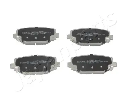 Комплект тормозных колодок, дисковый тормоз JAPANPARTS PP908AF