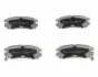 Комплект тормозных колодок, дисковый тормоз JAPANPARTS PP999AF (фото 1)