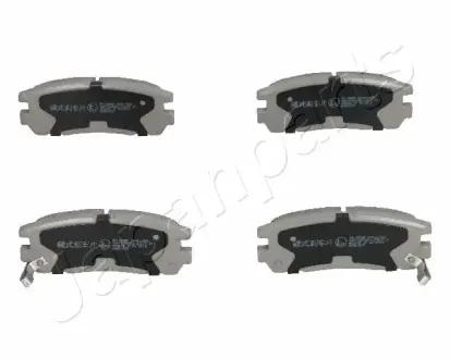 Комплект тормозных колодок, дисковый тормоз JAPANPARTS PP999AF