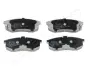 Комплект тормозных колодок, дисковый тормоз JAPANPARTS PPH02AF (фото 1)