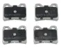 Комплект тормозных колодок, дисковый тормоз JAPANPARTS PPK01AF (фото 1)