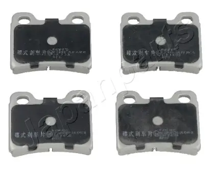 Комплект тормозных колодок, дисковый тормоз JAPANPARTS PPK01AF