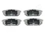 Комплект тормозных колодок, дисковый тормоз JAPANPARTS PPK03AF (фото 1)