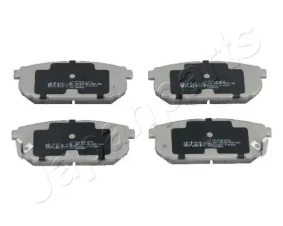 Комплект тормозных колодок, дисковый тормоз JAPANPARTS PPK03AF