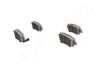 Комплект тормозных колодок, дисковый тормоз JAPANPARTS PPK06AF (фото 3)