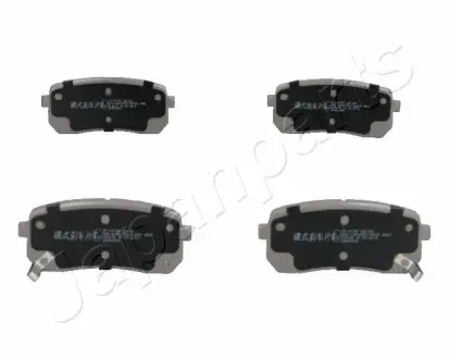 Комплект тормозных колодок, дисковый тормоз JAPANPARTS PPK07AF