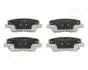 Комплект тормозных колодок, дисковый тормоз JAPANPARTS PPK11AF (фото 1)
