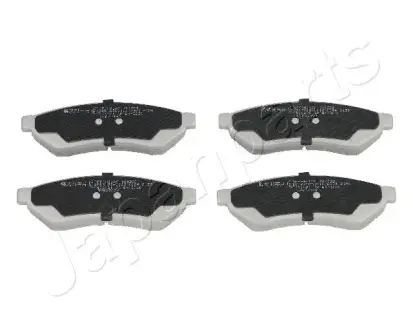 Комплект тормозных колодок, дисковый тормоз JAPANPARTS PPW01AF