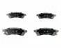 Комплект тормозных колодок, дисковый тормоз JAPANPARTS PPW03AF (фото 1)