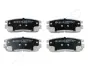 Комплект тормозных колодок, дисковый тормоз JAPANPARTS PPW04AF (фото 1)