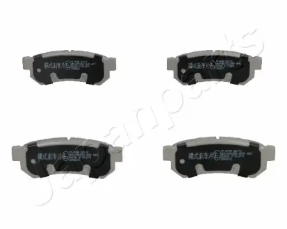 Комплект тормозных колодок, дисковый тормоз JAPANPARTS PPW07AF