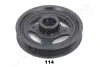 NISSAN Шків колінчатого валу QASHQAI / QASHQAI +2 I 07- JAPANPARTS PU114 (фото 1)