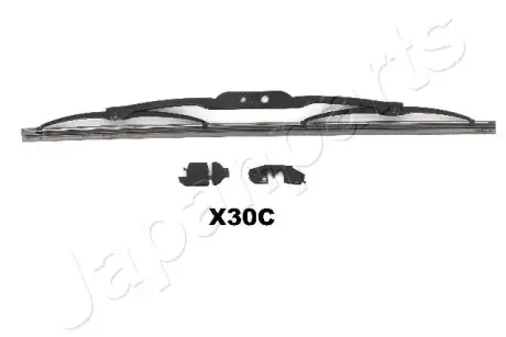 Щітка склоочисника 1х300 (гачок) FORD Fusion -12, MITSUBISHI Colt -12, NISSAN Micra -10 JAPANPARTS SSX30C