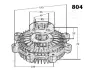 SUZUKI віскомуфта Grand Vitara 2,0-2,5 -03 JAPANPARTS VC804 (фото 3)