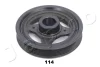 Шків колінвала Nissan Qashqai (07-), Tiida (07-), X-Trail (07-) 1.8i, 2.0i JAPKO 122114 (фото 1)
