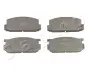 Комплект тормозных колодок, дисковый тормоз JAPKO 50287 (фото 1)