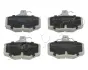 Колодки тормозные дисковые задние Nissan Almera II (00-) JAPKO 51015 (фото 1)