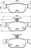 Колодки тормозные дисковые задние Mazda 3 (18-), CX30 (19-) JAPKO 51320 (фото 1)