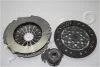 Комплект зчеплення з вижимним COMBO/CORSA/ MERIVA 1.3 CDTI 05-12 (215mm14z) JAPKO 92OP02 (фото 2)