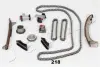 Ланцюг приводу ГРМ (к-кт) Camry 3.5/ Lexus IS/GS 3.0 05- JAPKO KJK218 (фото 2)