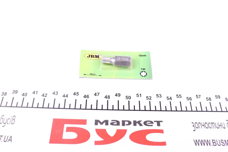 Біта M10 Torx 40 JBM 10395 (фото 1)
