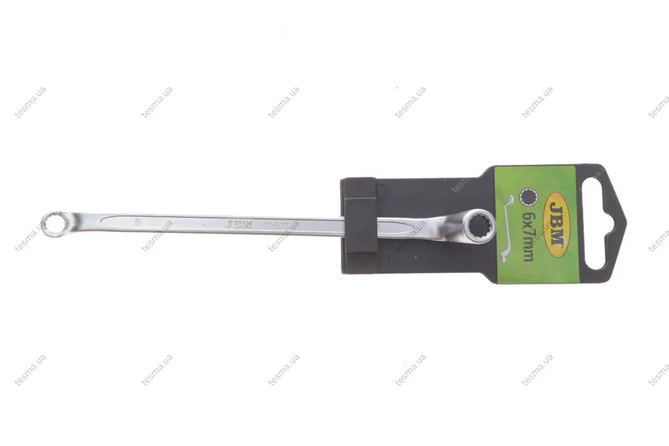 ключ колінчастий 6х7 мм 45° L-160 мм JBM 10627 - фото 1