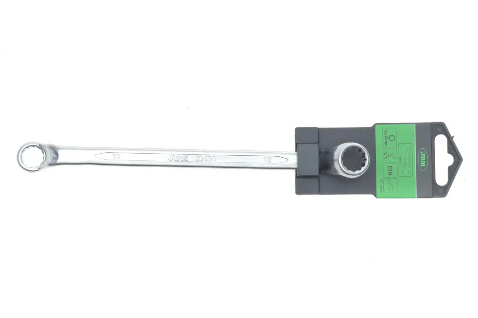 ключ колінчастий 12х13 мм 45° L-235 мм JBM 10630 - фото 1