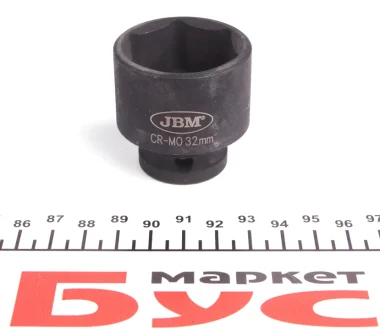 Головка торцева ударна 1/2" 32 мм JBM 11125