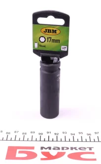 Головка торцева ударна 1/2" 17 мм Long 78 мм JBM 12066