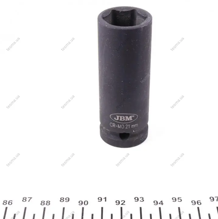 головка торцева ударна 1/2" 21 мм long 78 мм JBM 12069 - фото 1