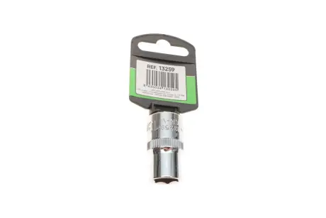 головка торцева 1/4" 13 мм (хромована) JBM 13259