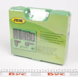набір інструментів для викручування лямбда-зонд (насадки) JBM 51119