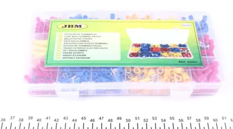 Набір клем (635шт) JBM 52053