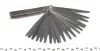 Набір щупів метричних (19 шт) (0.05-1mm) JBM 52433 (фото 1)