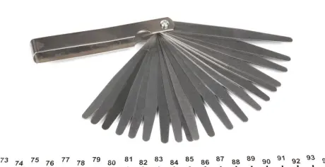 Набір щупів метричних (19 шт) (0.05-1mm) JBM 52433