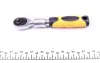 тріскачка 1/4" телескопічна 72 зубця 150-200 мм JBM 53346 - фото 2