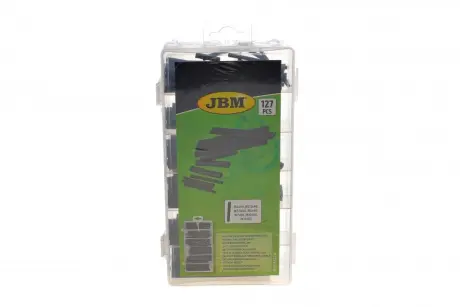 Набір трубок термозбіжних (127шт) JBM 53374