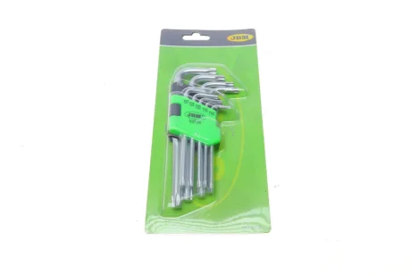 Набір ключів Г-под. Torx з отвором T10-T50 JBM 53739