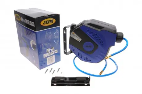 Шланг пневматичний на котушці 1/4" Ø8 мм L 11 м JBM 53881