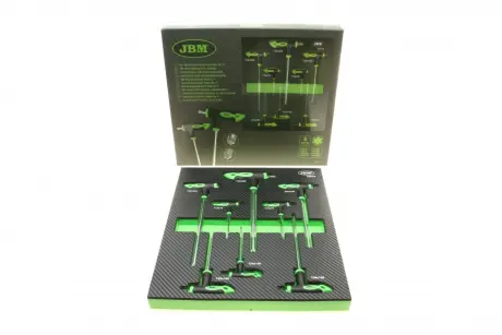 набір викруток (8шт) (Torx з L-подібною рукояткою) JBM 53979