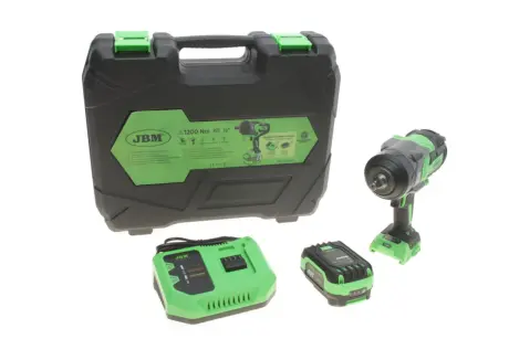 Гайковерт акумуляторний 1/2" 1300 Нм 20V 4Ah (АКБ і зарядн. пристрій) JBM 60044C