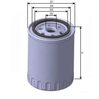 Oil filter Spin-On. Фильтр масляный, накручиваемый JCB 02301217