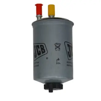 Фильтр топливный, проточный. Фільтр паливний, проточний. Fuel filter, In-line JCB 32007138