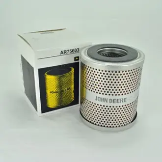 Hydraulic filter, cartridge. Фильтр гидравлический, вставка JOHN DEERE AR75603