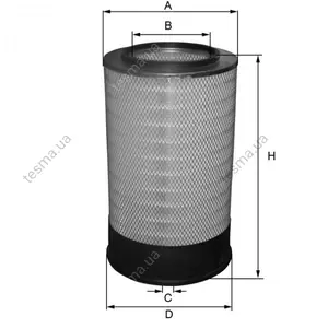 air filter, primary. фильтр воздушный, основной JOHN DEERE DQ43482 - фото 1